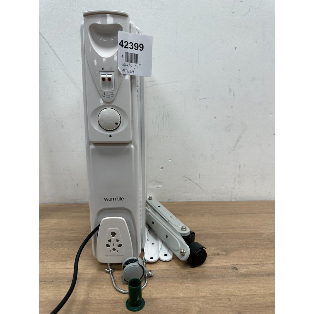 Warmlite WL43004YW Radiator 2000 Watt Oil Filled Radiator White