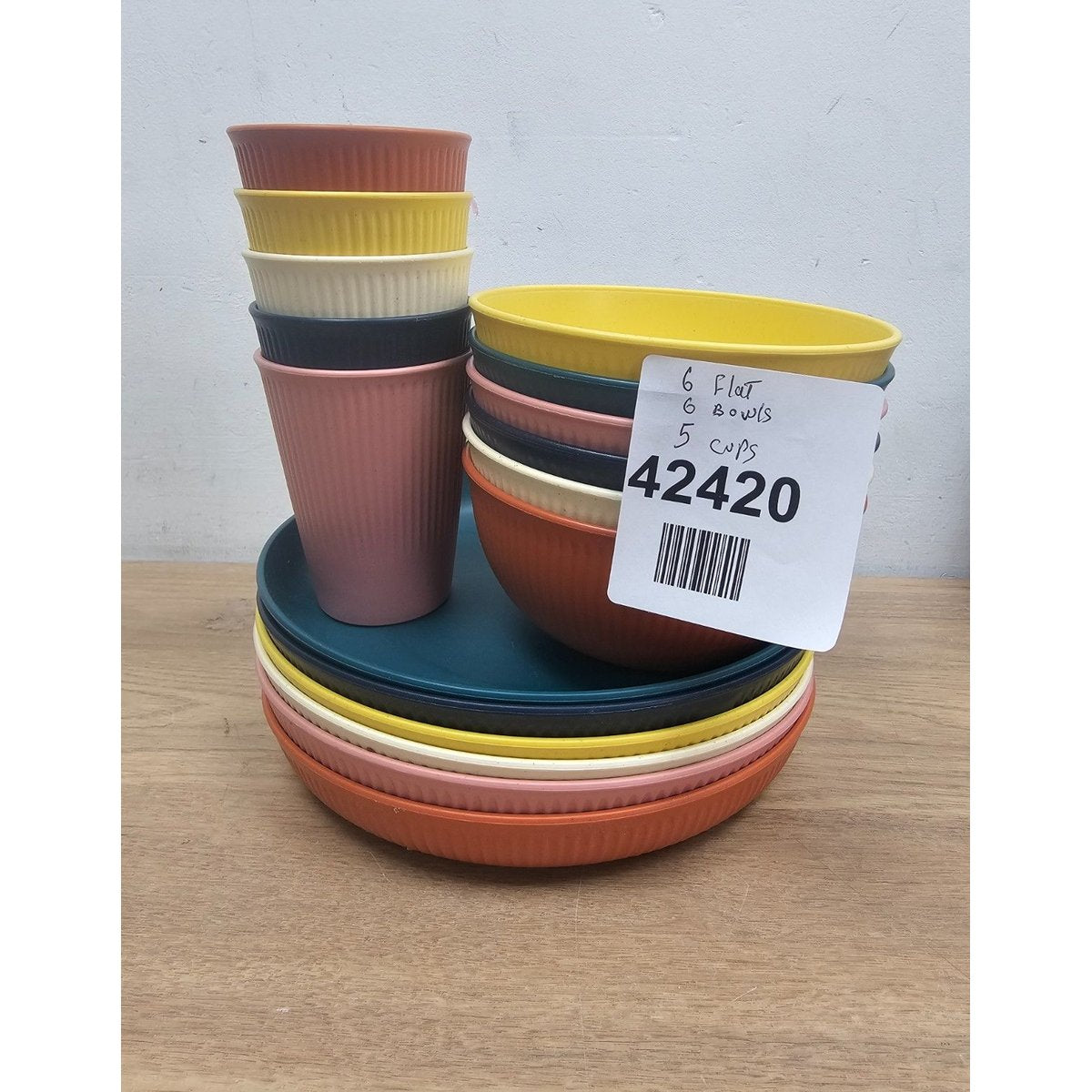 Camping Plates, Unbreakable Dinner Sets