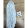 Fitted Sheet Double, White - Pre-Washed, Deep Pocket 14 inch (35 cm) - Easy Care