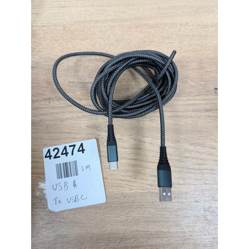 Charging cable USB Type A to Type C 3m