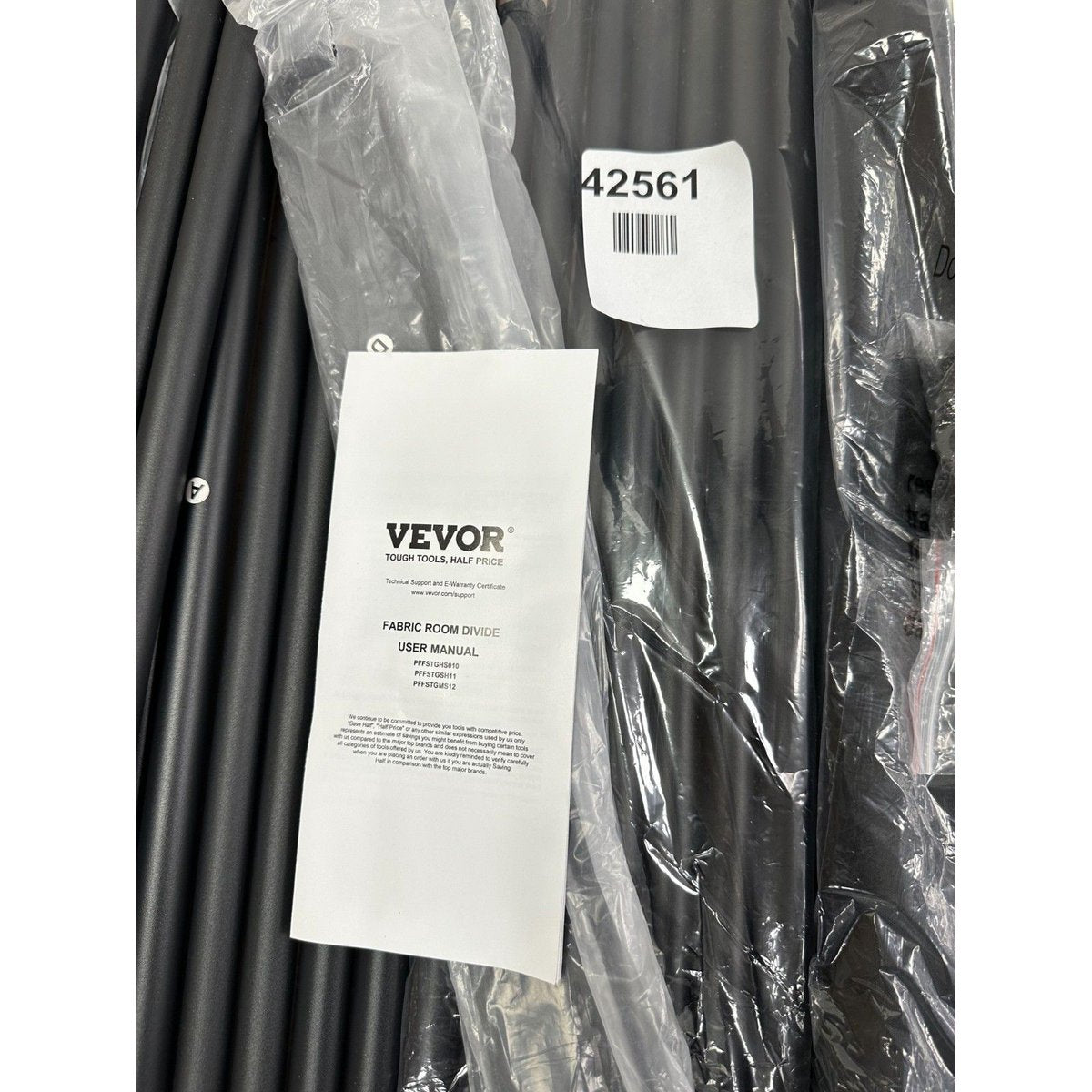 Vevor fabric room divide PFFSTGHS010