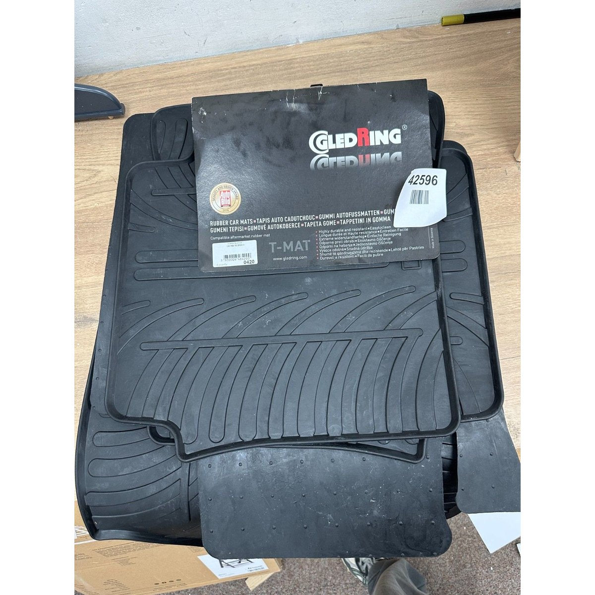 Gledring rubber car mats 0420