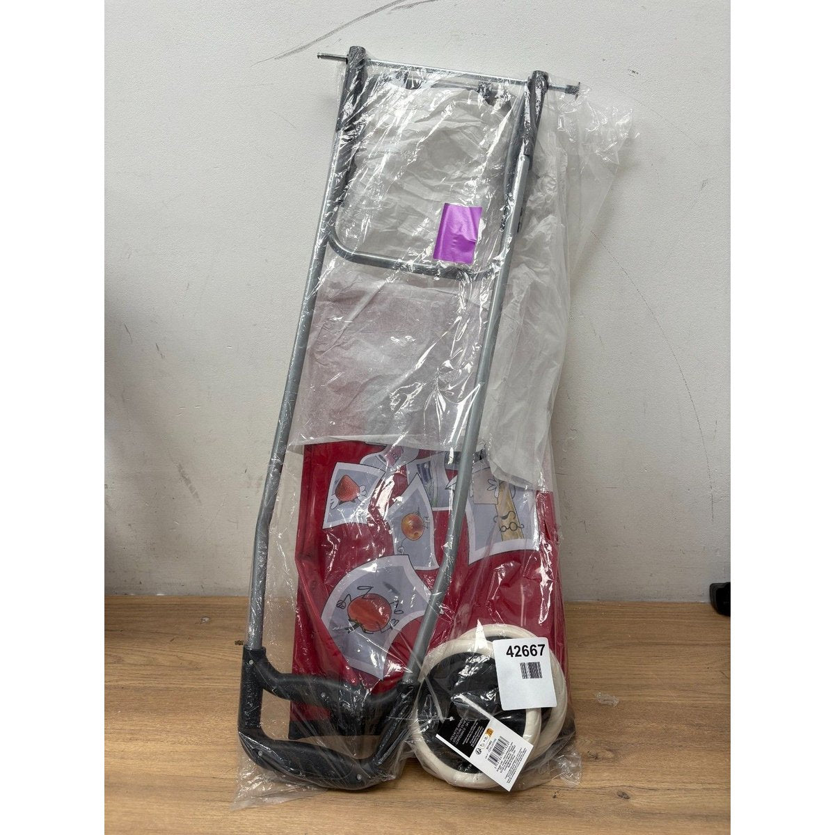 Folding luggage cart