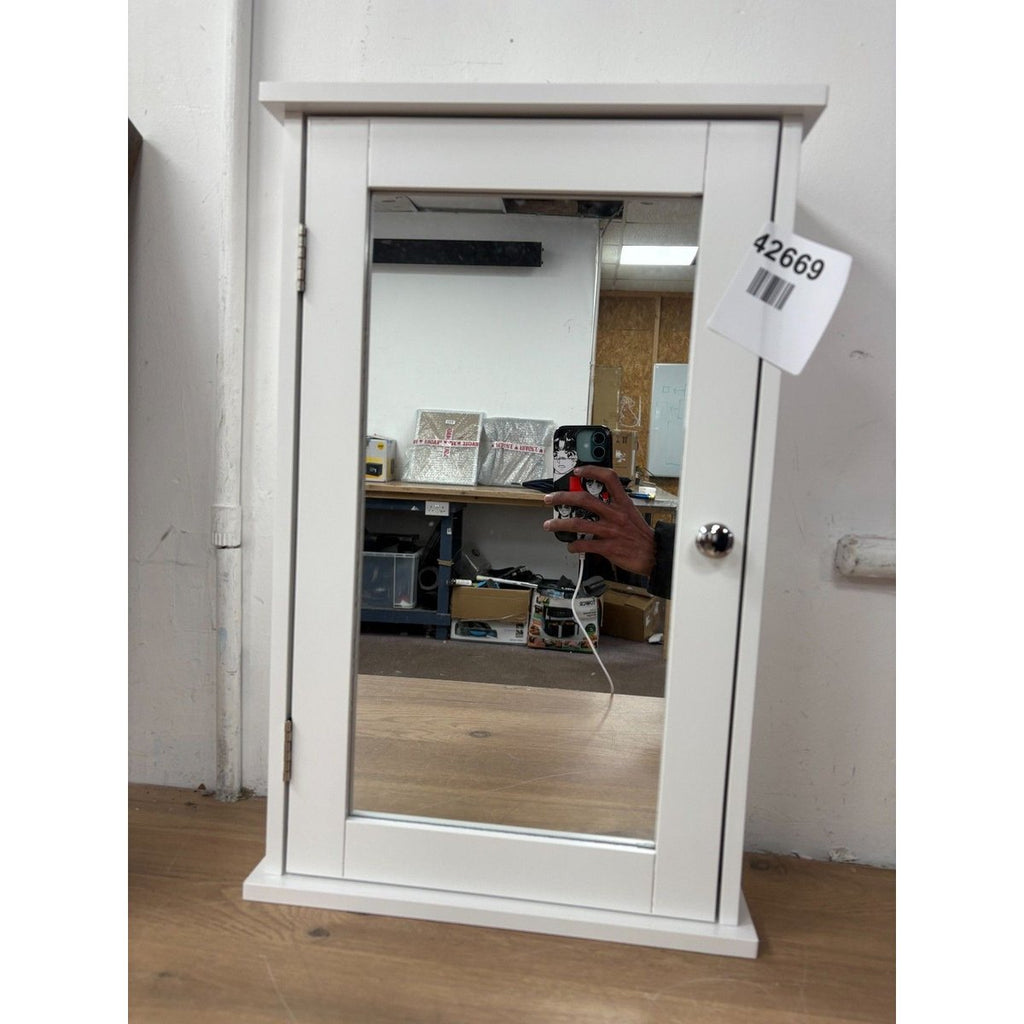 Premier Housewares Portland Wall Cabinet - White — New (other)