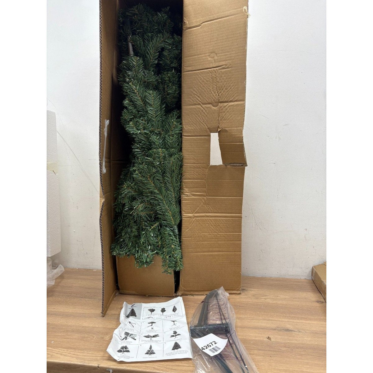 Abaseen 7Ft Artificial Christmas Tree Xmas Pine Tree