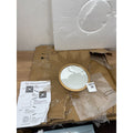 Stonebriar Round Decorative Antique Gold 23" Metal Starburst Hanging Mirror
