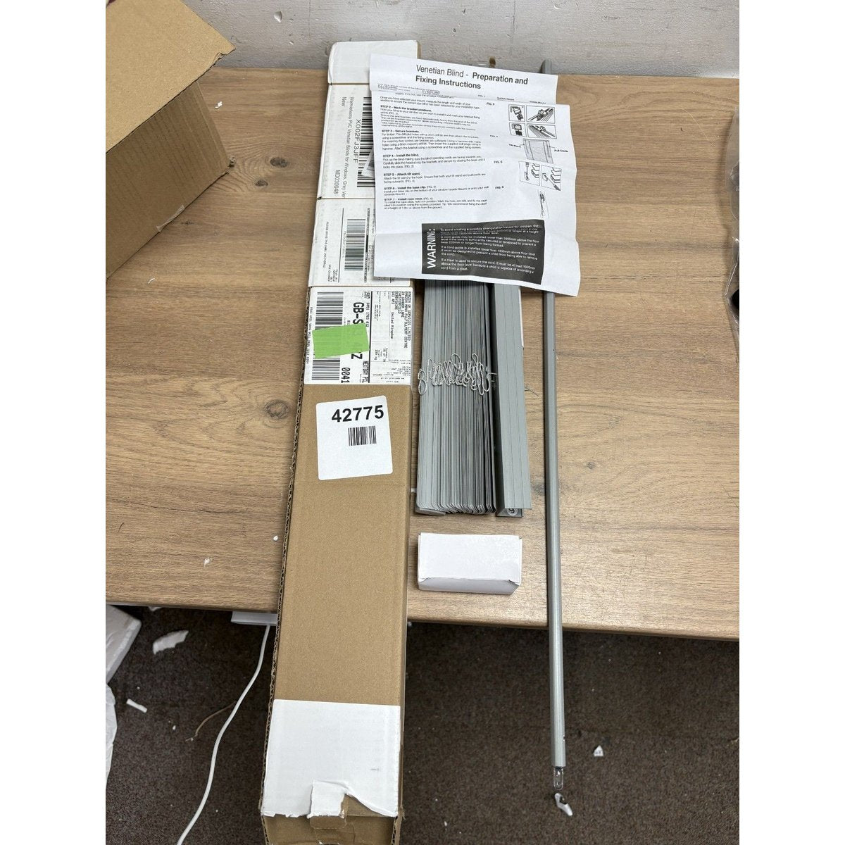 Warmiehomy PVC Venetian Blinds for Windows