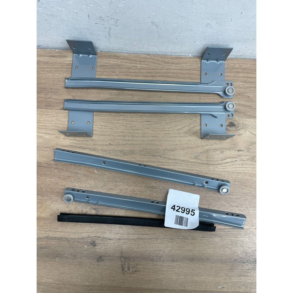 EMUCA Keyboard Drawer Roller Slide Set Grey