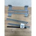 EMUCA Keyboard Drawer Roller Slide Set Grey