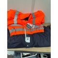 portwest S485 mens hi vis winter work coverall waterproof polyster overall therm