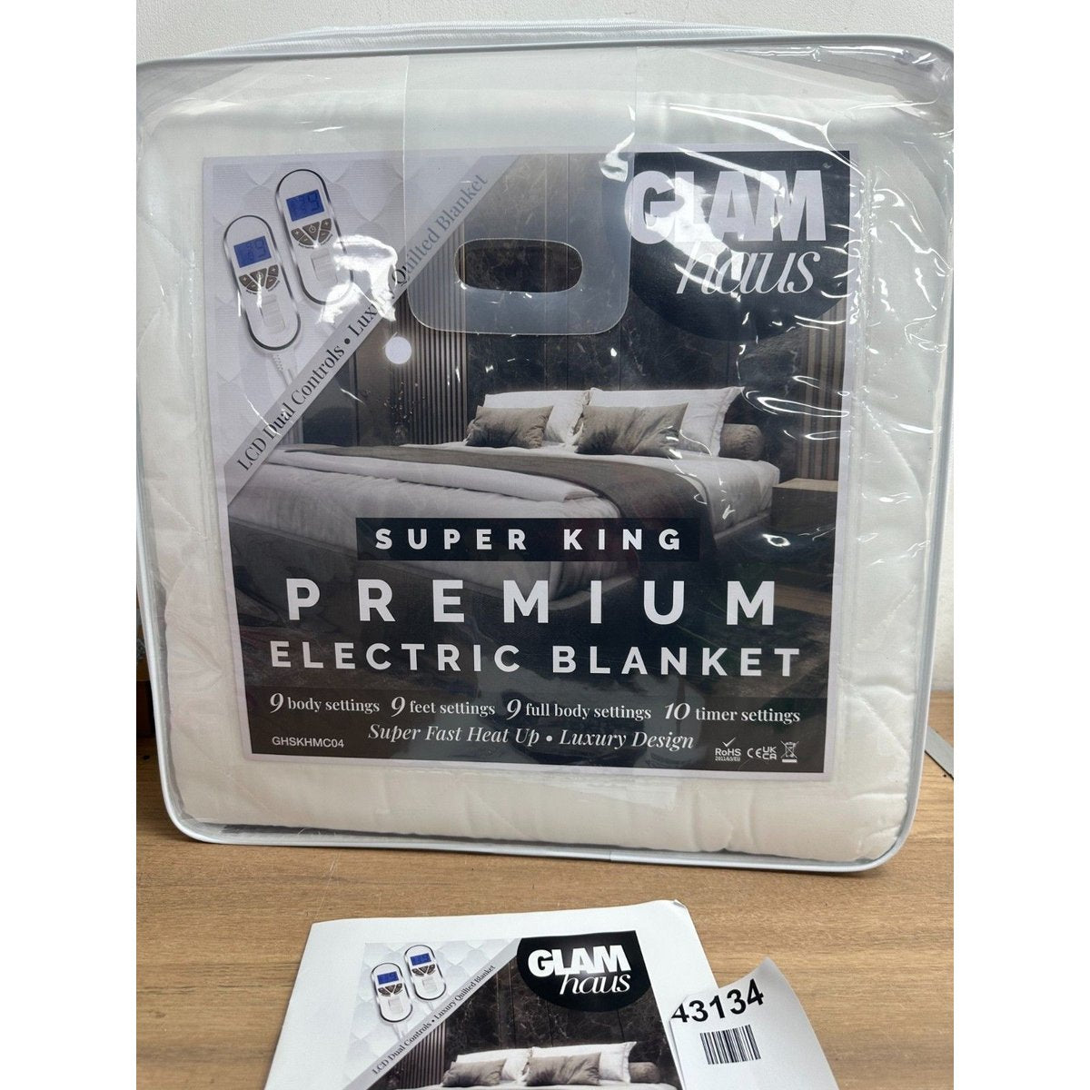 Glam haus electric blankets Super king quilt