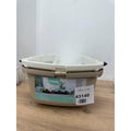 Kerbl Pet Carrier Transport Box 45x30x30 cm Cream Taupe for Small Animals