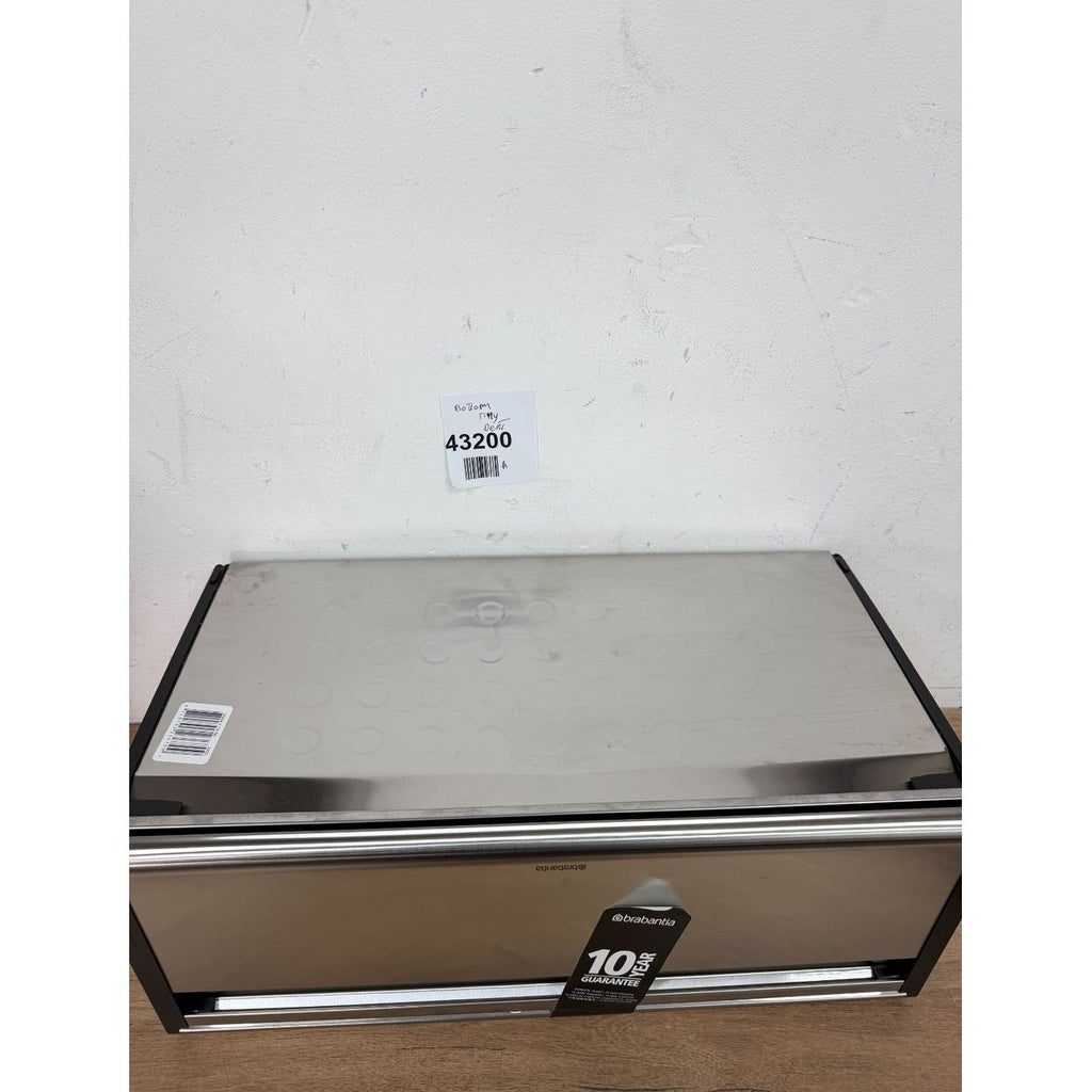 Brabantia Bread Bin Metal Kitchen Storage Box-Bottom tiny dent