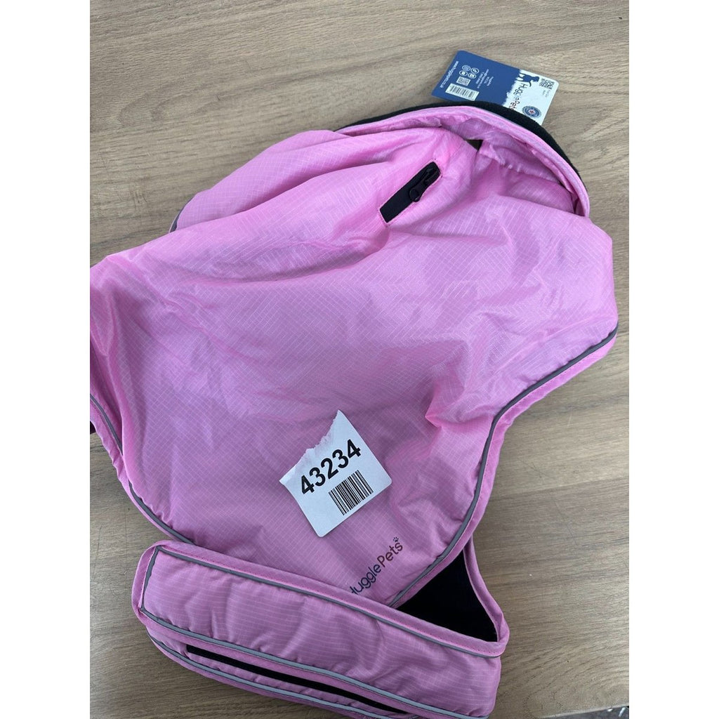 Hugglepets Waterproof Thermal Dog Coat - Pink