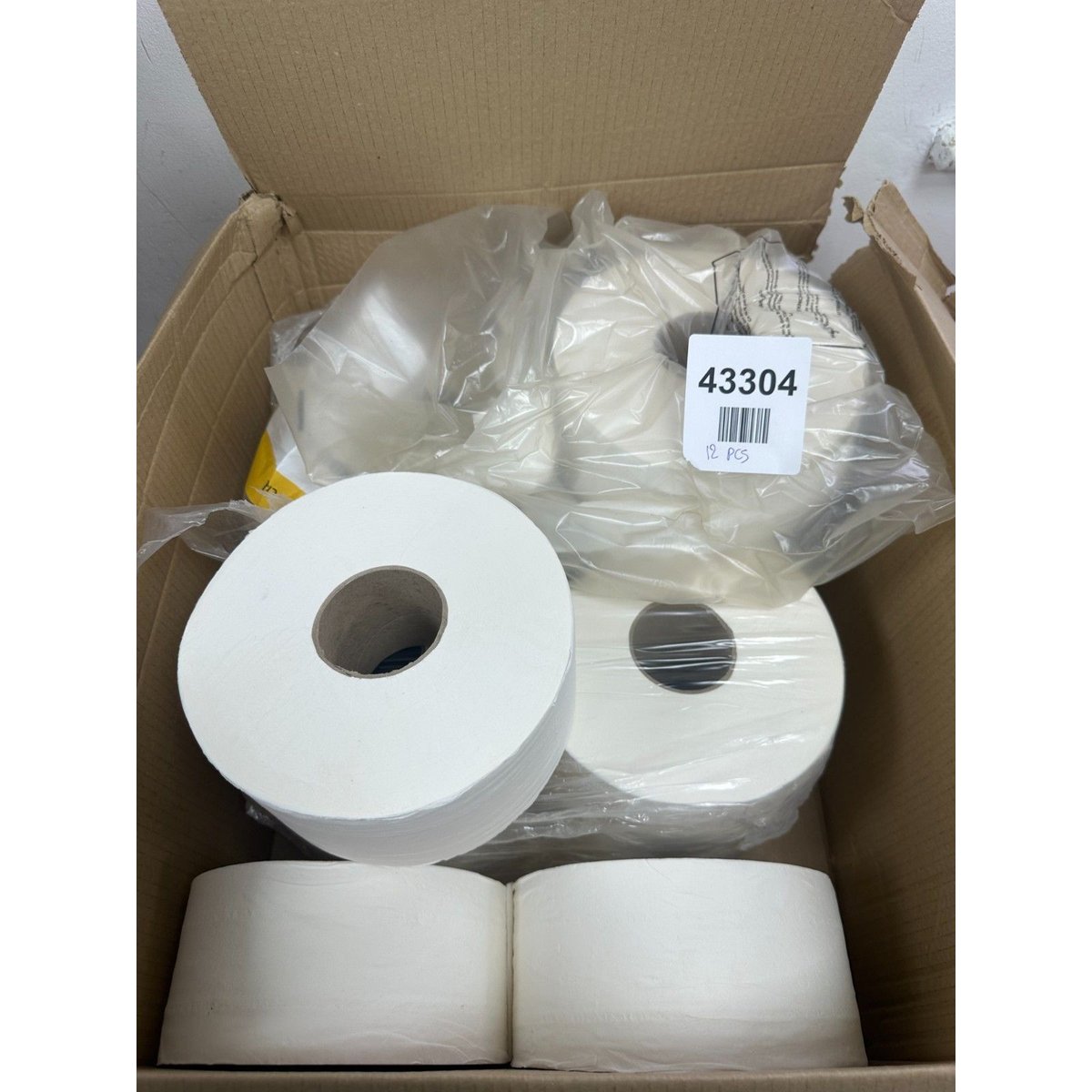 12 Mini Jumbo Toilet Rolls Toilet Paper Commercial Toilet Rolls Toilet Paper