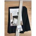 Black Maritown Blackout Roller Blinds Stick on Blinds Window Roller No Drilling