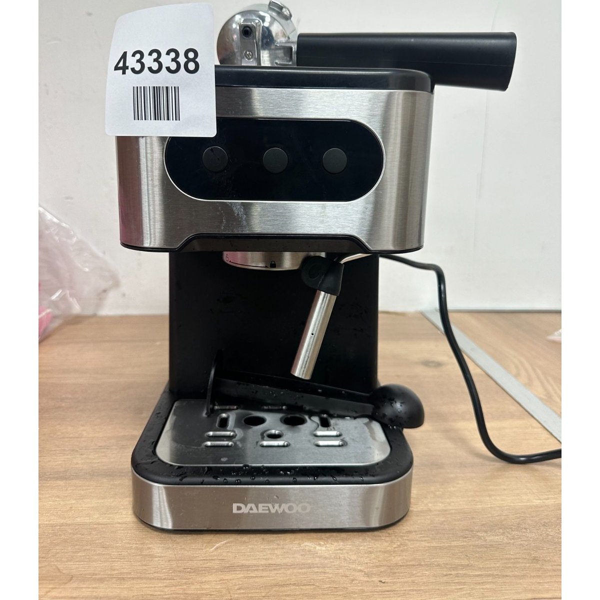 Daewoo Sda2698 Espresso Maker Coffee Machine Black P