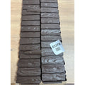 Brown Wood Effect Lawn Edging 2.3m Flexible Plastic Garden Border , Weather Resi