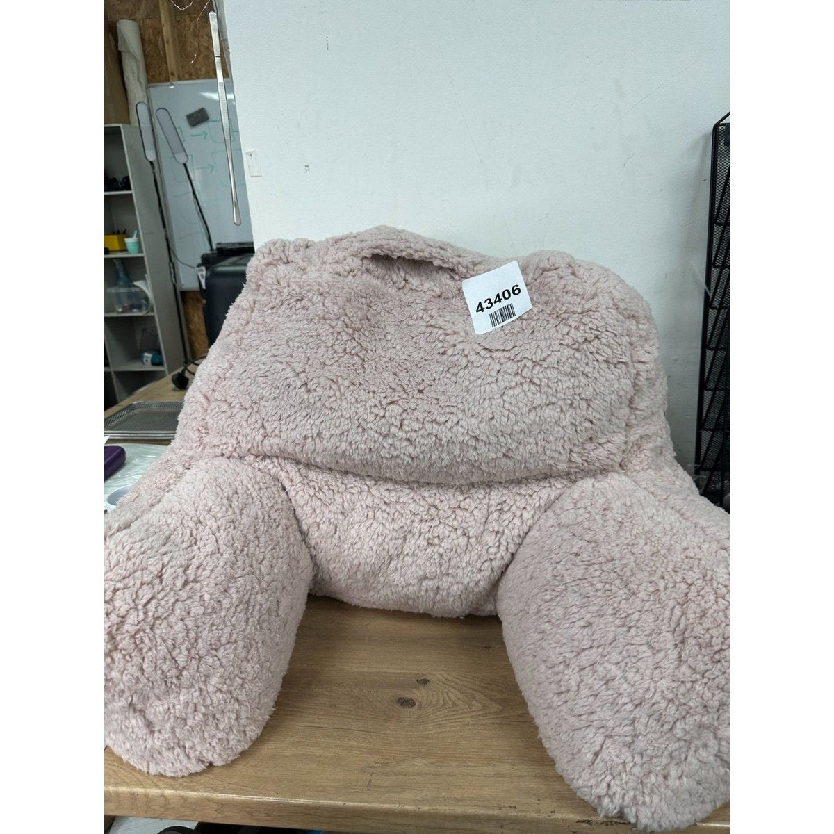 Iicon Teddy Bear Fluffy Fleece Large Cuddle Cushion