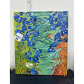 Wieco Art - Irises Large Modern Gallery Wrapped Floral Giclee Canvas Print By Va