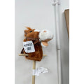 Toyrific Hobby Horse Toy with Sounds- Wooden stick cracked