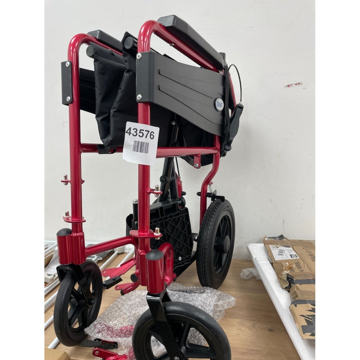 Lite Attendant Propelled Wheelchair – Lightweight Folding Wheelchair with Remova