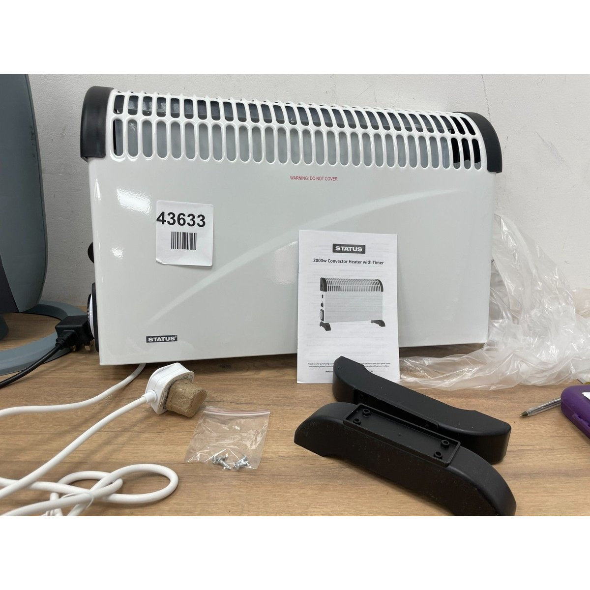 Status 2000W Convector Heater (CONH-2000WT1PKB)