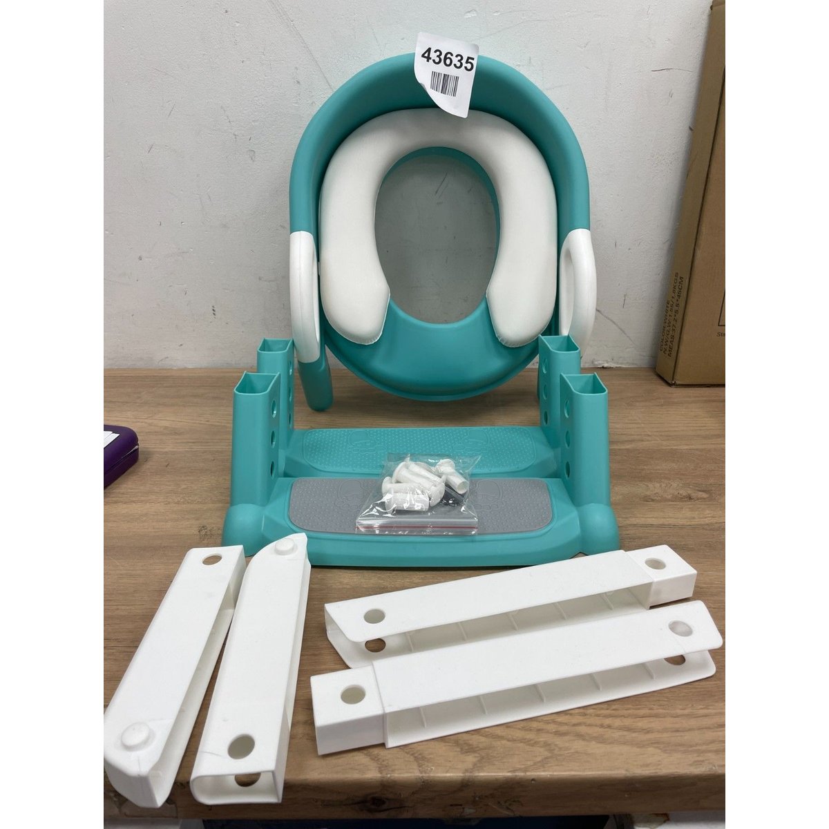 Kidoola Adjustable Potty Ladder Seat for Toilet Training with Steps