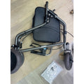 HOMECRAFT THREE-WHEELED ROLLATOR WITH BAG AND BASKET GREY