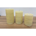 3pcs Flameless LED Candle with Copper Light String Remote Control Candle Light