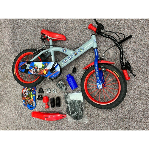 albri, 14 inch avengers unisex baby bike, blue — New (other)
