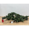 WeRChristmas Pre-Lit Long Garland with 52 LED Lights - Green (WRC3130)