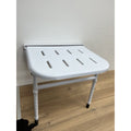 NRS Healthcare Wall Mounted Folding Shower Seat with legs M48787 - BNIB
