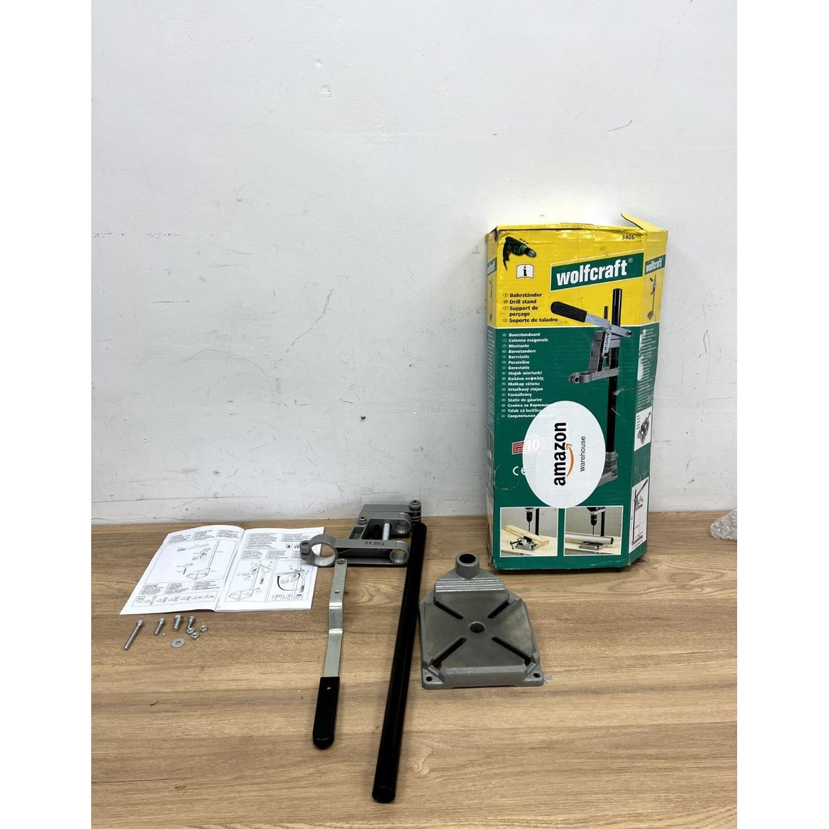 wolfcraft drill stand 3406000