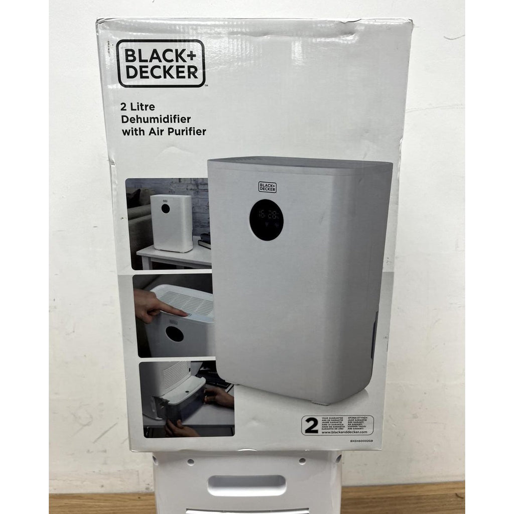 BLACK+DECKER BXEH60002GB 2L Dehumidifier - White (Read Description) — New (other)