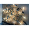 Connectable Festoon light, 20 GLS  Warm White LED Lamps