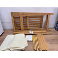 Laundry Sorter Basket Bamboo Laundry Hamper