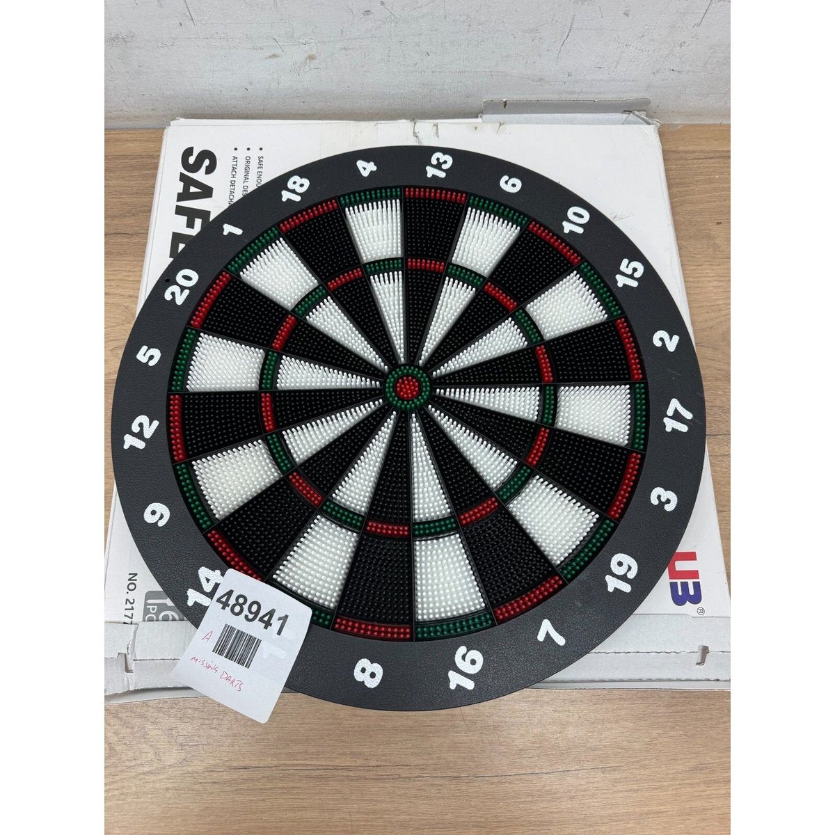 UB SAFETY DARTS BOARD SET
