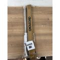 Deconovo Extendable Curtain Pole  – Silver Tension Rod for Curtains