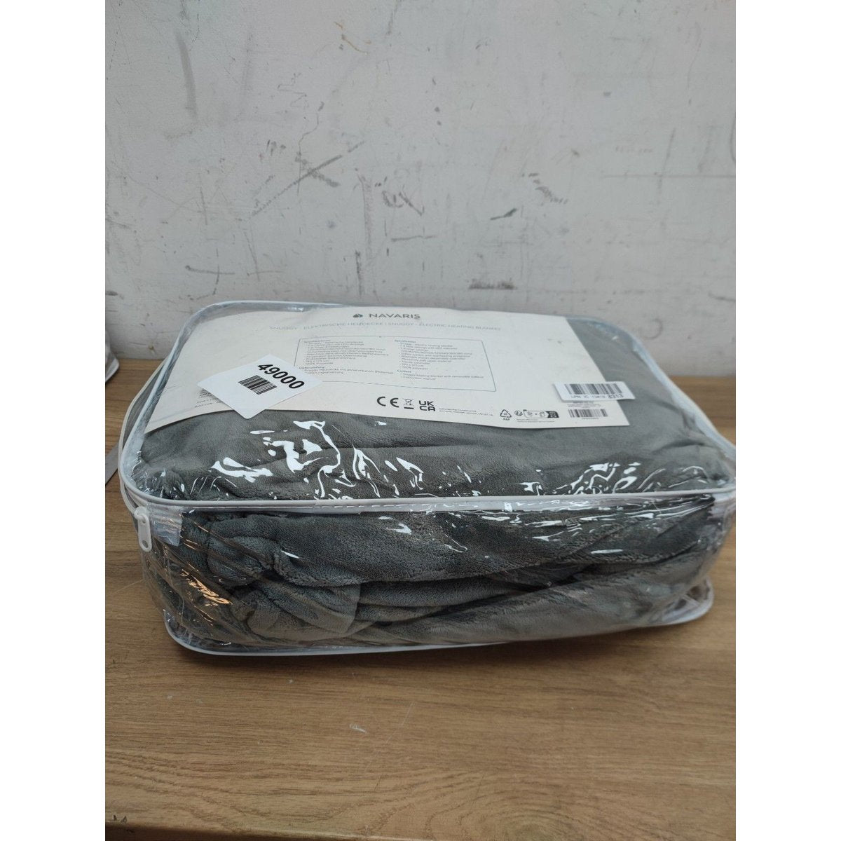 Navaria snuggy electric heated blanket 195cm x 125cm