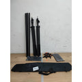 Adjustable Telescopic Photo Backdrop Stand Kit With Spring Clamp For Portrait
