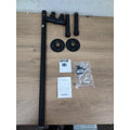 Handrails for Stairs, Metal Stair Handrail for Indoor Outdoor Wall Mounted
