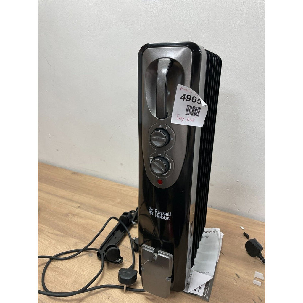 Russell Hobbs Air Treatment RHOFR7004B 7 Fin Radiator 1500 Watt Oil Filled