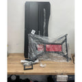 HEEYUE Gaming Desk, Computer Desk with Large Monitor Stand