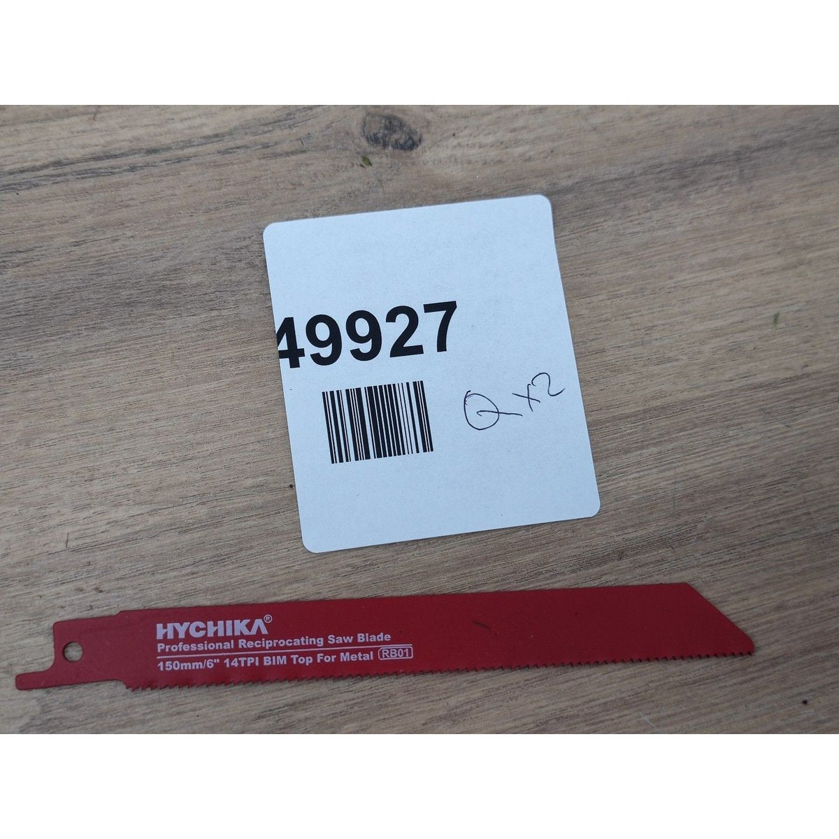 Hychika reciprocating saw blade