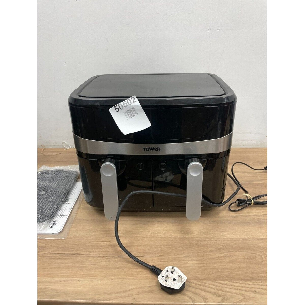 Tower Vortx 9L Dual Basket Air Fryer - Black (T17088)
