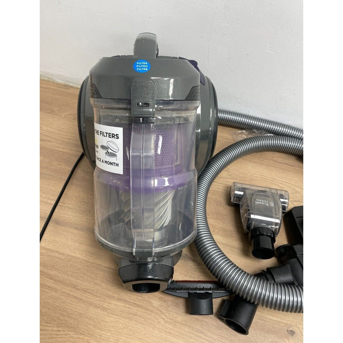 Russell Hobbs RHCV4601 Vacuum Purple/Grey