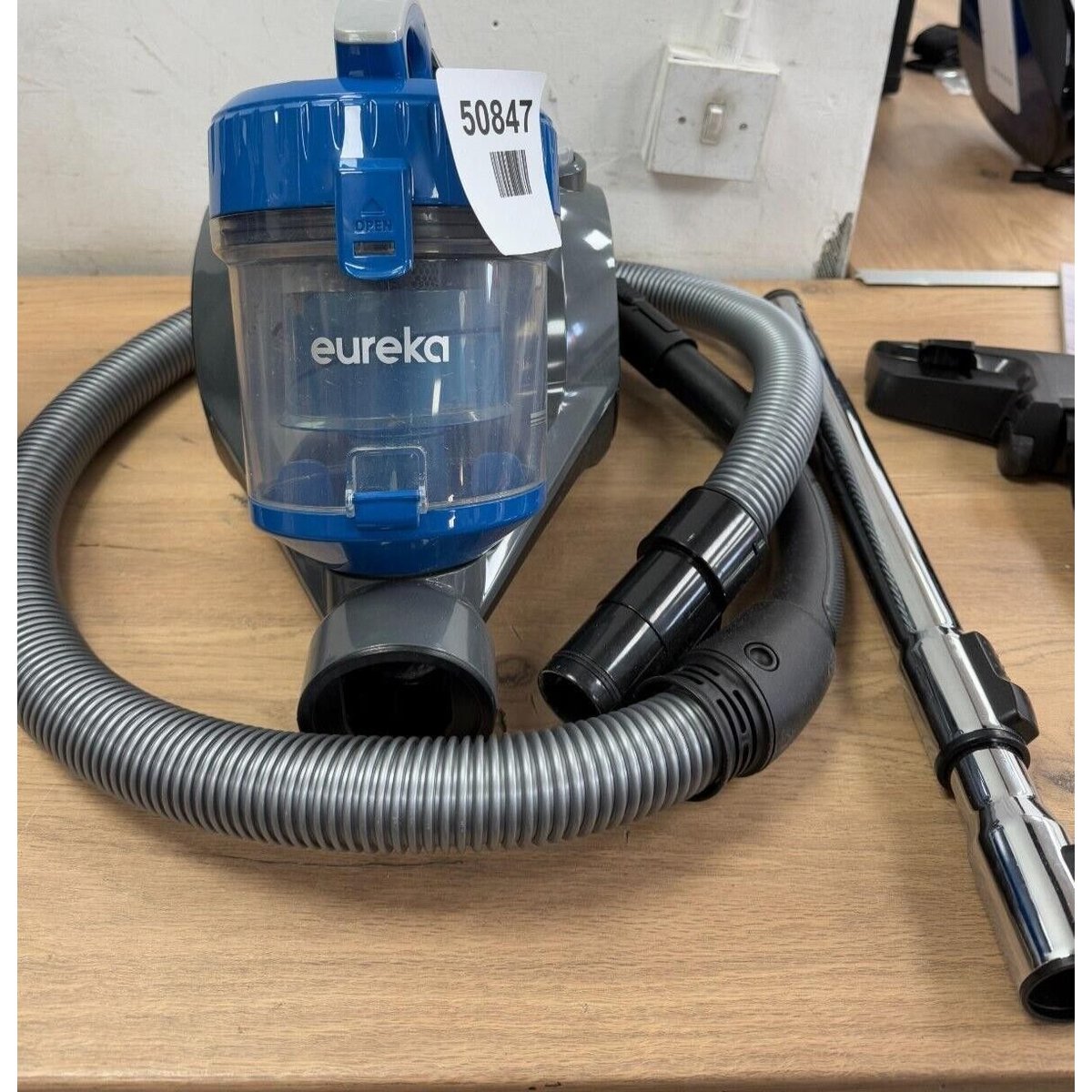 EUREKA Canister Vacuum Cleaner Whirlwind Bagless Cylinder Hoover Blue, NEN110A