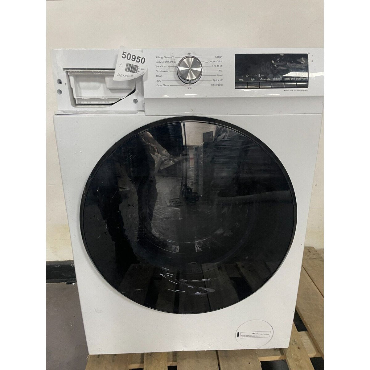 Hisense Washing Machine - White (WFQA8014EVJM)