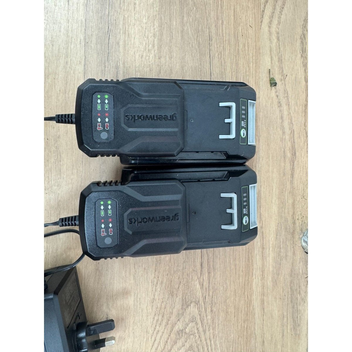 GreenWorks G24B2 Lithium-ion Battery Electric Tool and charger set of 2